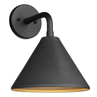 Axston 1-Light Outdoor Wall Sconce Textured Black