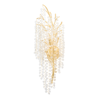GENOA Wall Sconce In Gold Leaf Finish