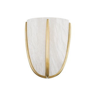 Wheatley Wall Sconce with Aged Brass Finish