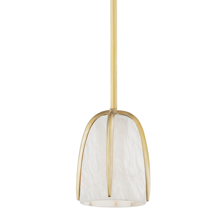 Wheatley Pendant with Aged Brass Finish