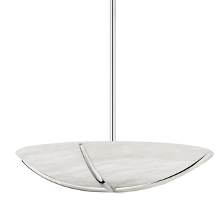 Wheatley Pendant with Polished Nickel Finish