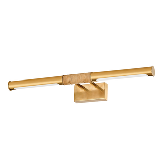 Hallstead Picture Light with Aged Brass Finish
