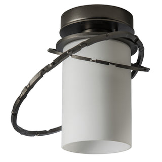 Olympus Outdoor Semi-Flush Coastal Oil Rubbed Bronze / Opal Glass (GG)