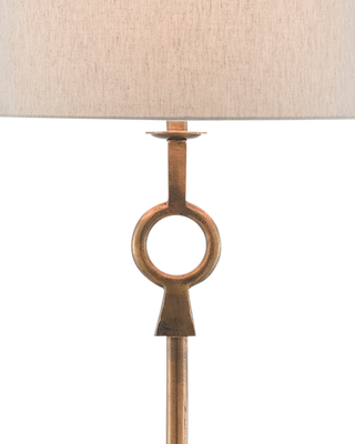 Germaine Brass Floor Lamp