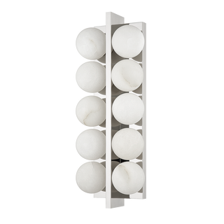 EMILLE Wall Sconce In Polished Nickel Finish