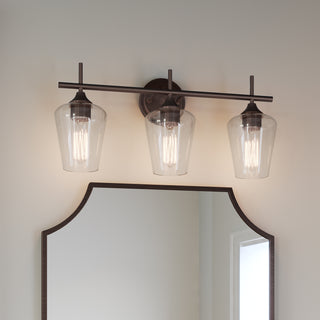 Ashford 3-Light Vanity - Rubbed Bronze
