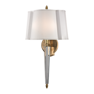 Oyster Bay Wall Sconce Aged Brass