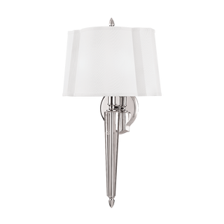 Oyster Bay Wall Sconce with Polished Nickel Finish
