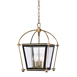 Hollis Lantern Aged Brass