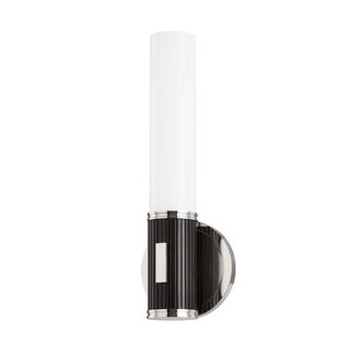 Crewe Wall Sconce with Polished Nickel Finish