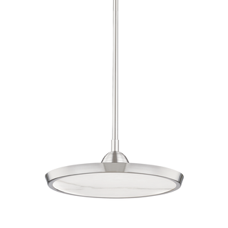 Draper Pendant with Polished Nickel Finish