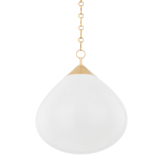 SEMILLA Pendant In Vintage Brass Finish