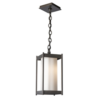 Cela Medium Outdoor Lantern Coastal Black / Opal Glass (GG)