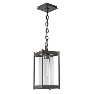 Cela Medium Outdoor Lantern Coastal Black / Clear Glass (ZM)