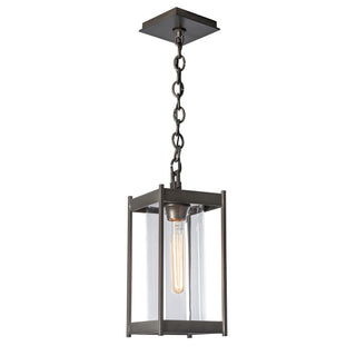 Cela Medium Outdoor Lantern Coastal Black / Clear Glass (ZM)