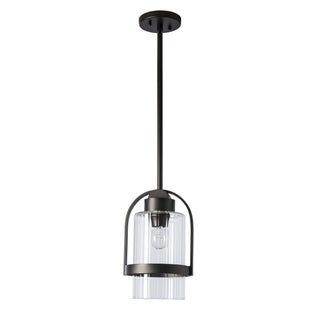 Alcove Outdoor Pendant Coastal Oil Rubbed Bronze / Clear Glass (ZM) / MULTIPLE