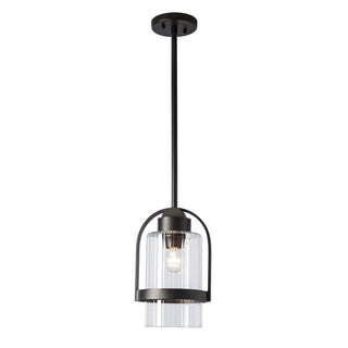 Alcove Outdoor Pendant Coastal Oil Rubbed Bronze / Clear Glass (ZM) / MULTIPLE