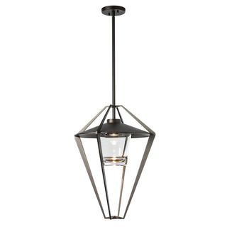 Stellar Large Outdoor Pendant/Semi-Flush Coastal Oil Rubbed Bronze / Clear Glass (ZM) / MULTIPLE