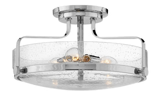 Harper Medium Semi-Flush Mount in Chrome