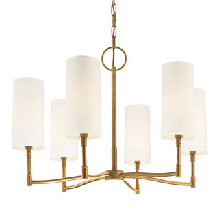 Dillon Chandelier Aged Brass