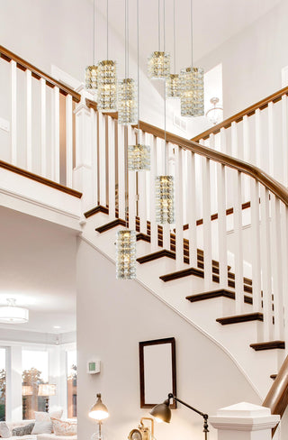 Aston 24 inch LED Pendant in Satin Gold