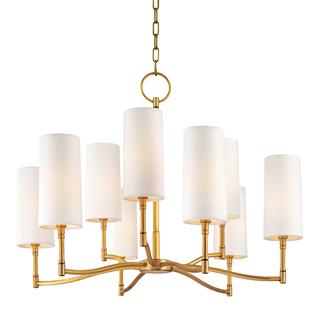 Dillon Chandelier Aged Brass