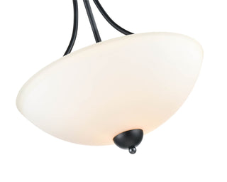 Ivey Lake 2-Light Pendant light Matte Black