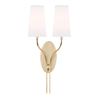 Rutland Wall Sconce Aged Brass