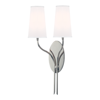 Rutland Wall Sconce with Polished Nickel Finish
