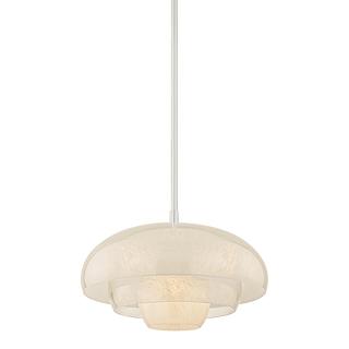 AUBURNDALE Pendant with POLISHED NICKEL Finish