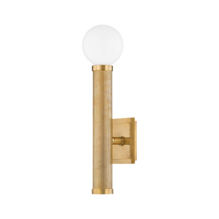 PIENZA Wall Sconce In Vintage Brass Finish