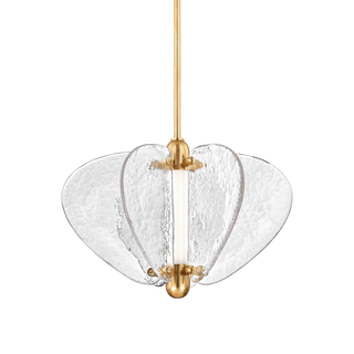 FREYA Pendant In Vintage Brass Finish