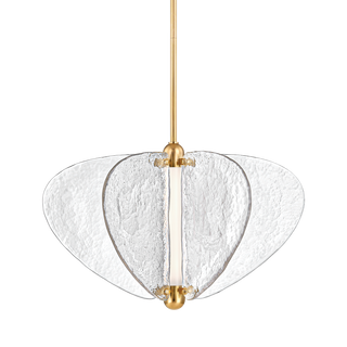 FREYA Pendant In Vintage Brass Finish