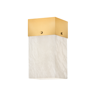 Times Square Wall Sconce with Aged Brass Finish
