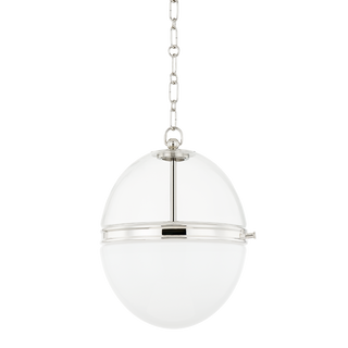DONNELL Pendant with Polished Nickel Finish