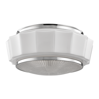 Odessa Flush Mount Polished Nickel