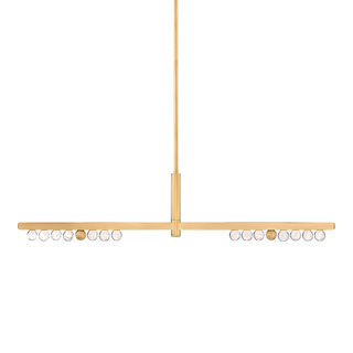 ANNECY Linear In Vintage Brass Finish