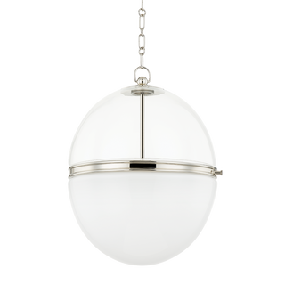 DONNELL Pendant with Polished Nickel Finish