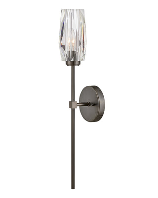 Ana Large Single Light Sconce in Black Oxide