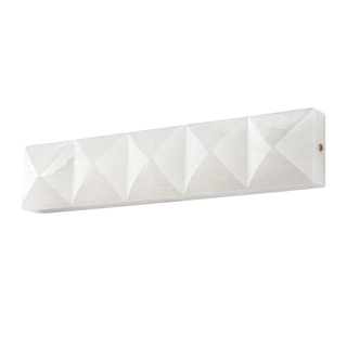 GYPSUM Wall Sconce In VINTAGE BRASS Finish