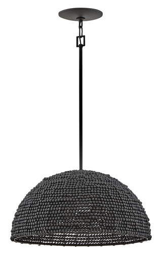 Dalia Large Pendant In Black Finish