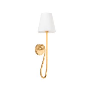 ELMHURST WALL SCONCE VINTAGE GOLD LEAF