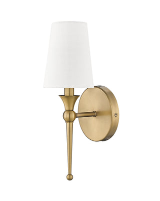 1-Light Wall Sconce Vintage Brass