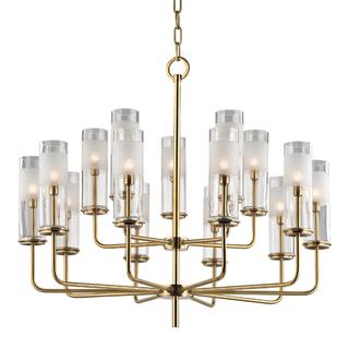 Wentworth Chandelier Aged Brass