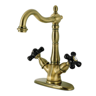 Duchess Vessel Faucet in Antique Brass