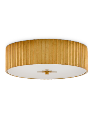 Caravel Gold Flush Mount