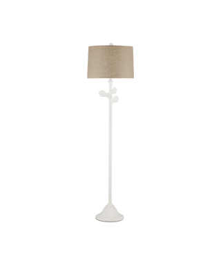 Charny White Floor Lamp