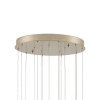 Palatino 15-Light Round Multi-Drop Pendant