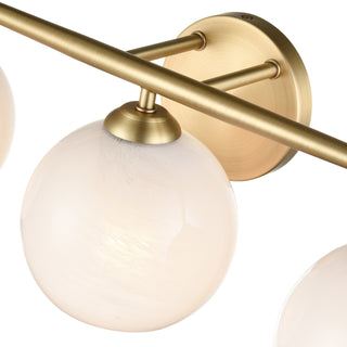 Kimorra 3-Light Vanity Vintage Brass