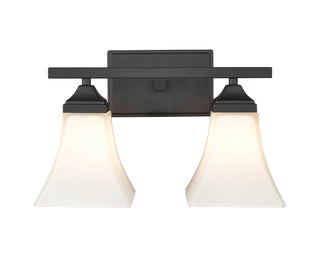 2-Light Vanity Matte Black